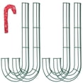 thumbnail image 1 of BESTYASH 4Ud Marco De Guirnalda De Metal Verde Con Estructura Estable Para Decoraciones Navideñas, 1 of 7