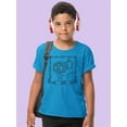 thumbnail image 2 of Leo Animal T-Shirt Juniors -Image by Shutterstock,  x-Small, 2 of 4
