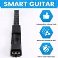 thumbnail image 4 of Smart Electronic Digital Guitar Practice Mini Educational Guitars Stringed Instrument Chord Trainer Pocket Guitar 7 Fret,1 * Electric guitar 1 * Charging cable,Black, 4 of 8