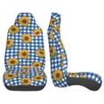 thumbnail image 3 of Xecao Sunflowers Print Car Seat Cover in That Fits Most Cars, Vans, SUVs, and Trucks., 3 of 7