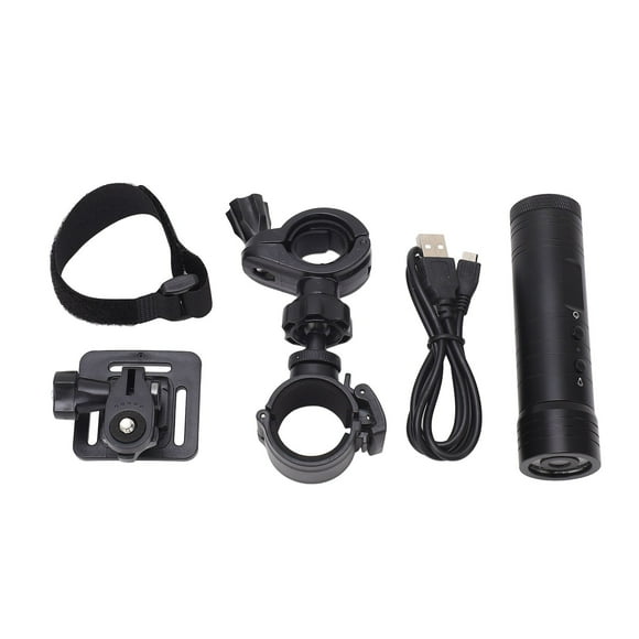 Yazoeia Motorcycle Helmet Camera Night Vision Bike Helmet Camera Flashlight 720P with 8 LEDs for Sports Outdoor GY228-61774