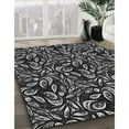 thumbnail image 2 of Ahgly Company Indoor Square Patterned Dark Gray Novelty Area Rugs, 8' Square, 2 of 6