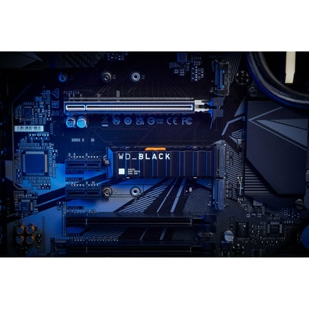 WD - SN850X 1TB Internal SSD PCIe Gen 4 x4 NVMe with Heatsink for PS5 and Desktops
