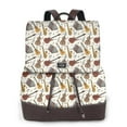 thumbnail image 1 of Balery Guitar Mochila de Cuero para Mujeres, Gran Capacidad, Bolsa de Viaje Multifuncional, Mochila de Cuero y Bolsa de Hombro para Mujeres, 1 of 4