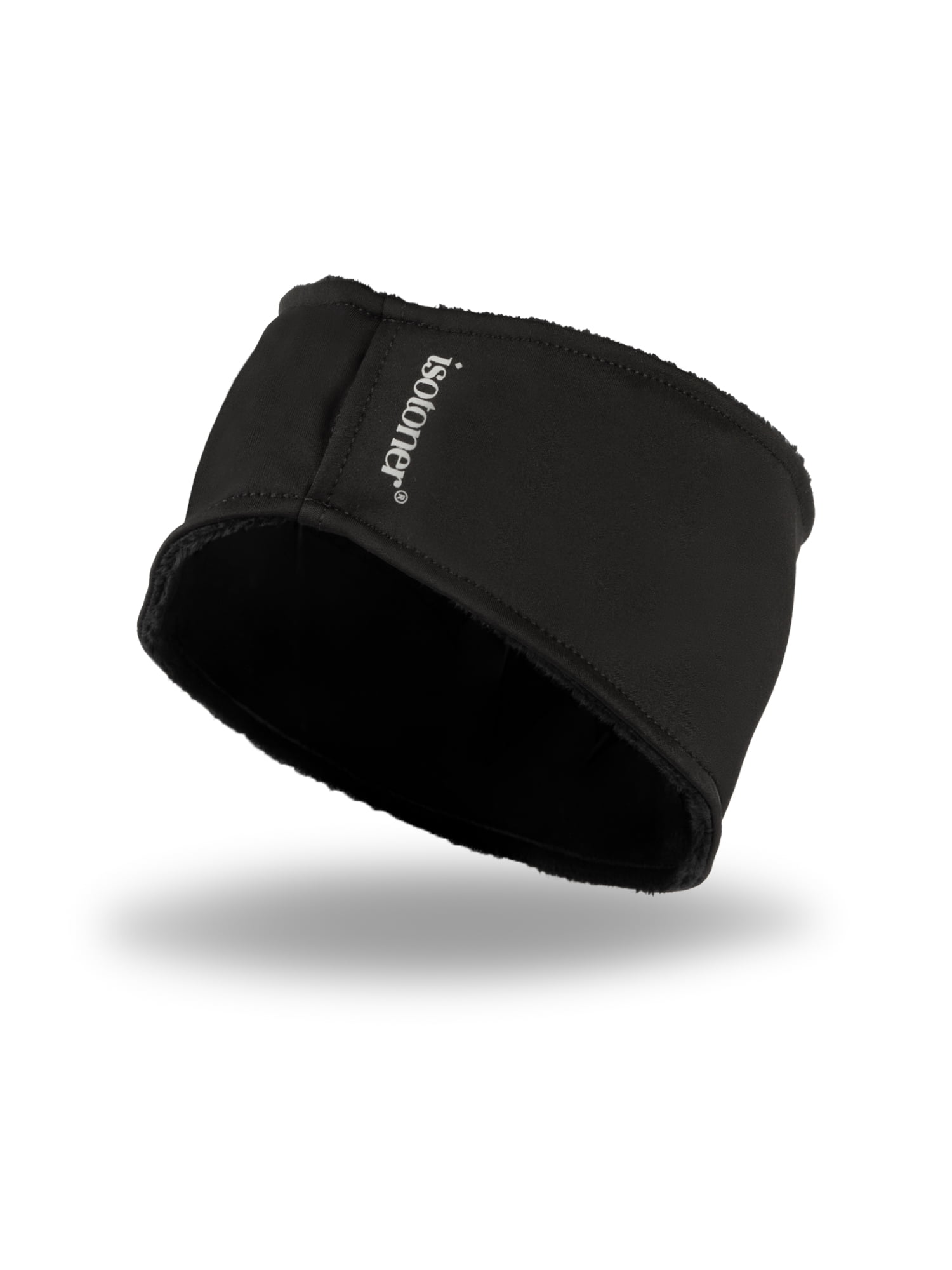 Isotoner Women's Headband with Plush Lining and Ponytail Holder