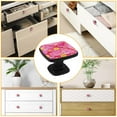 thumbnail image 7 of 4 Pcs Cabinet Handle Drawer Pulls Crown Flowers Little Princess Knobs with Screws Square Furniture Office Cabinet Knob Decoration, 7 of 7