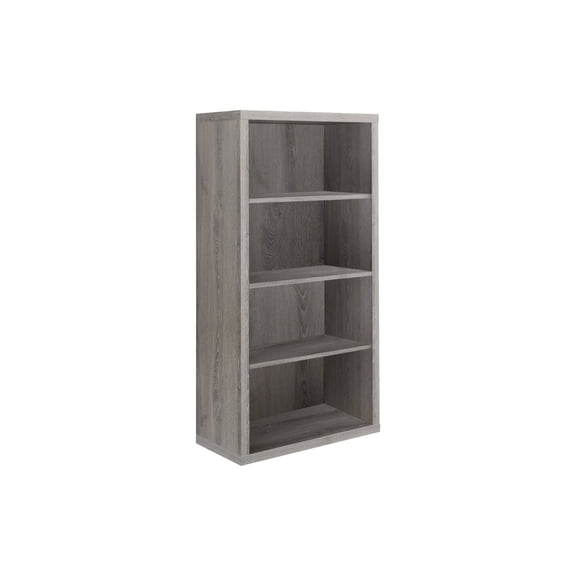 Bookshelf, Bookcase, Etagere, 5 Tier, 48"H, Office, Bedroom, Brown Laminate, Contemporary