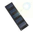 thumbnail image 1 of Amdohai 7.5W 5V Foldable Solar Charger With USB Port Portable Solar Panel, 1 of 9
