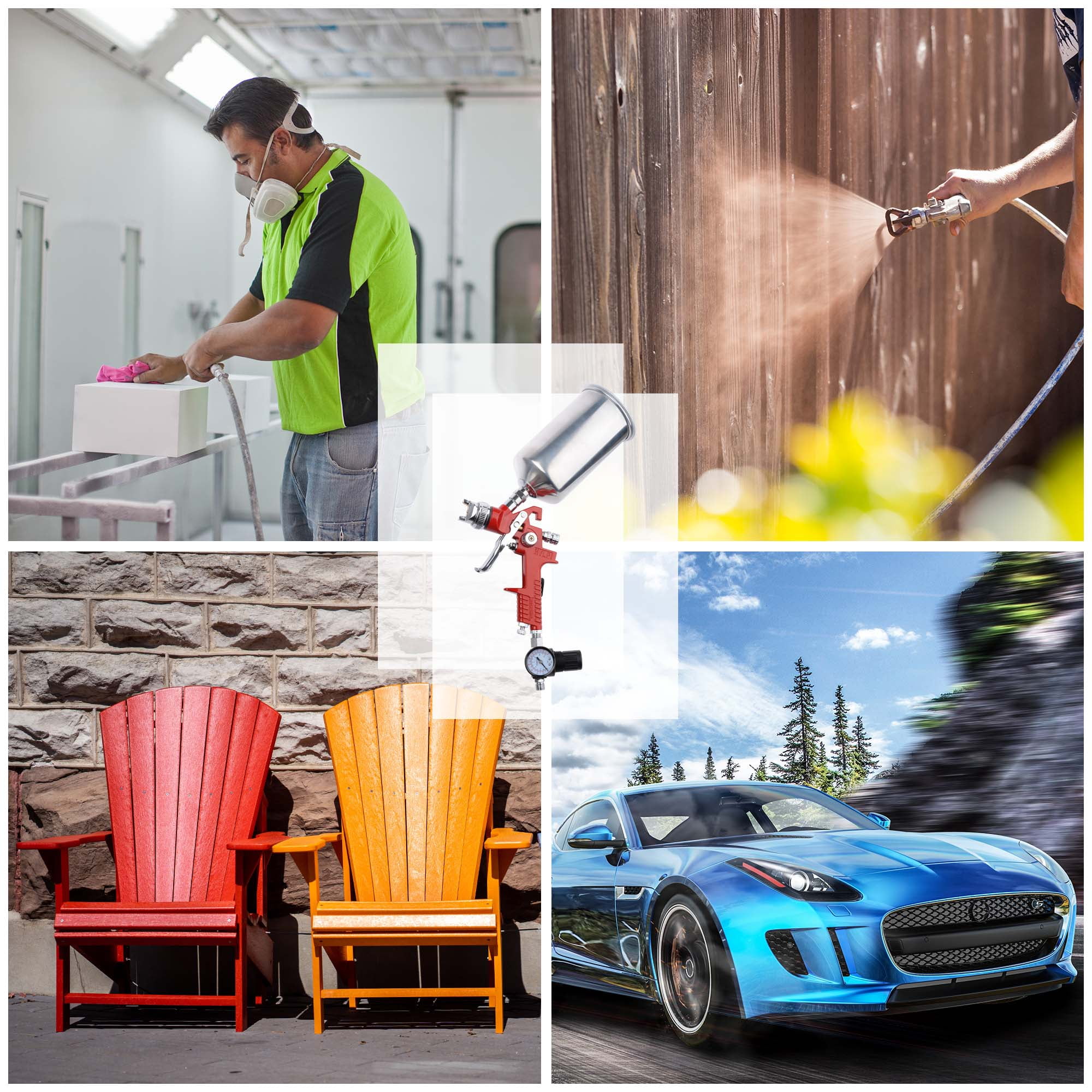 Personal online paint sprayer
