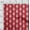 Red, variant on oneOone Organic Cotton Poplin Twill Fabric Stripe Ikat Printed Fabric 1 Yard 42 Inch Wide