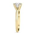 thumbnail image 3 of SZUL Women's AGS Certified 1 Carat Diamond Solitaire Ring in 14K Yellow Gold (J-K Color, I2-I3 Clarity), 3 of 7