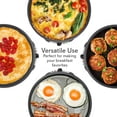 thumbnail image 4 of NutriChef Crepe Maker - Cooks Bacon, Roti, Tortillas & Omelets - Easy to Clean Detachable Cooktop - 12 inch Cook Area with Adjustable Temperature - I, 4 of 9