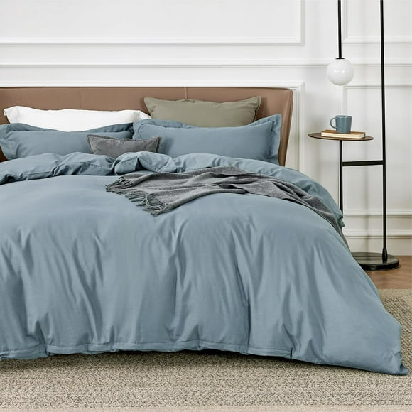 Duvet Cover Queen Size Extra Soft Double Brushed Microfiber Bedding Set with Zipper Closure Pieces Includes Duvet Cover Queen (&#;x&#;) & Pillow Shams NO Comf