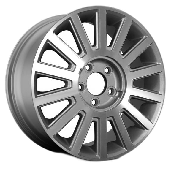 2003-2004 Lincoln Town Car 17" Polished OEM Factory Wheel Rim 3W1Z1007AA