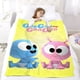 thumbnail image 5 of Bebé GooGoo y GaaGaa Divertidos anti-pilling, suave, ligera, esponjosa y acogedora de lujo para hogar y cocina – Perfecta para niños y adultos,120X180cm, 5 of 6