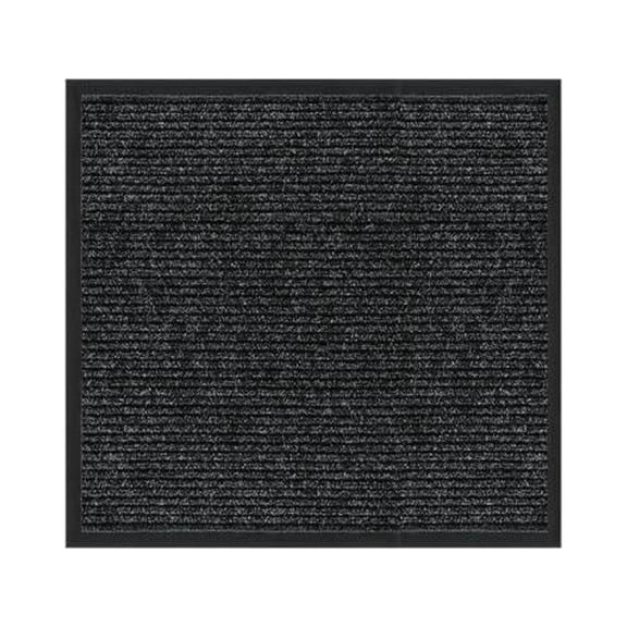 Multy Home MT1006095 Carpet Runner, Heavy-Duty Platinum, Charcoal Polypropylene, 2 x 5-Ft. - Quantity 1