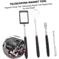 thumbnail image 3 of 4Pcs Pick Up Swivel Inspection Mirror Auto Repair Tool Tools Repair Supply Magnetic Telescopic Soft Suction Rod, 3 of 3