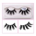 thumbnail image 4 of Xihbxyly Pestañas Postizas de 25 Mm, Naturales, Tenues y Glamurosas, de Fibra Química Multicapa, Reutilizables, para Un Look Radiante, Ideales para Selfies En Fiestas y Bodas, con Un Atractivo Estilo, 4 of 4