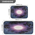 thumbnail image 3 of 2-Piece Kitchen Rugs Set Non-Slip Mats Carpet Floor for Kitchen, Bathroom (19.7"x27.6" & 19.7"x47.2") Solar Vortex, 3 of 7