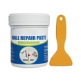 thumbnail image 2 of Wall Repair Paste Kit with Scraper for Cracks Holes Peeling Paint and Graffiti, Fast-Drying Crack Filler Cream for Home Office School Drywall Plaster Seamless Fix, 2 of 8