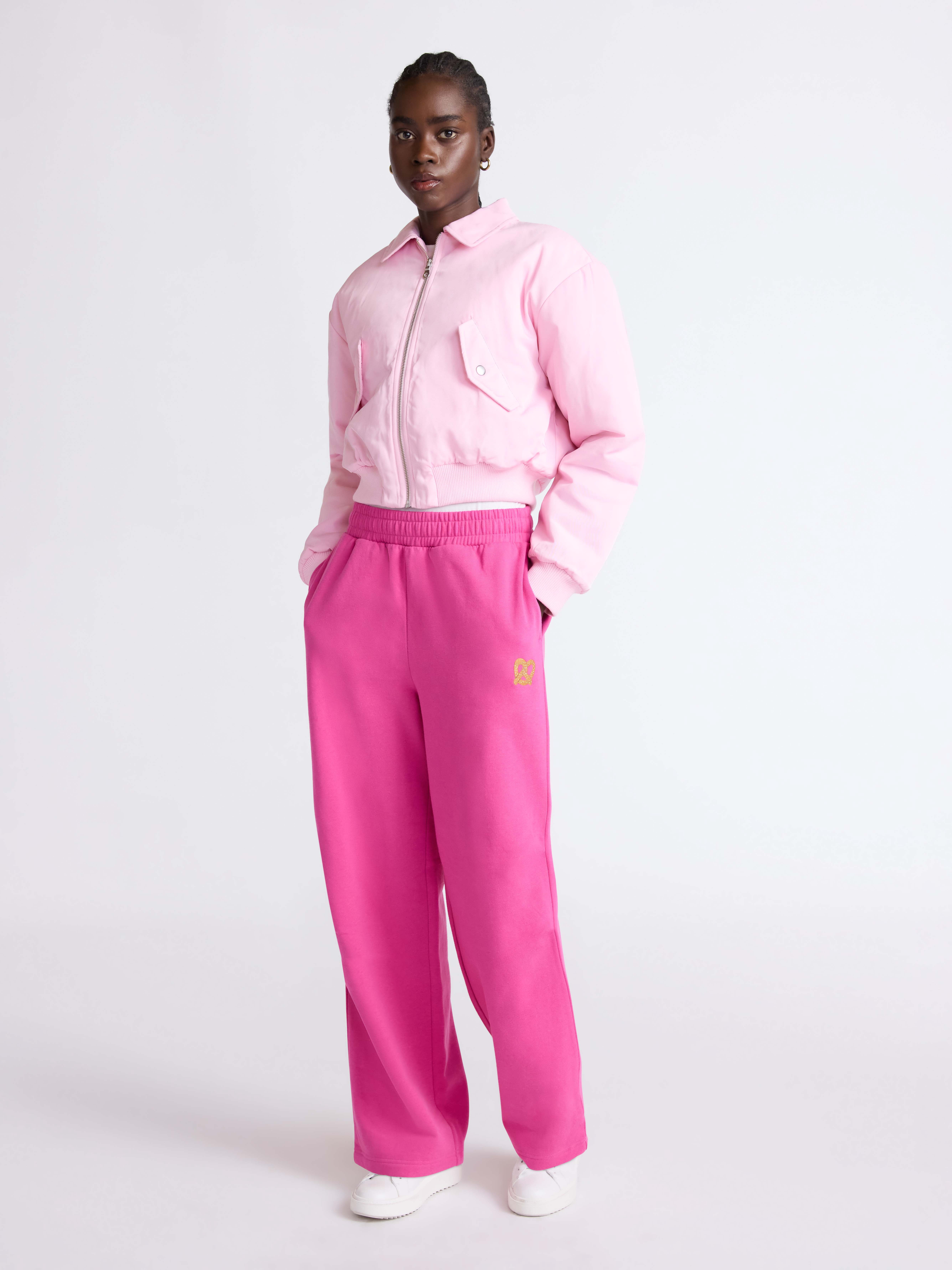 Scoop Women’s New York Sweatpants with Embroidery, Sizes XS-XXL