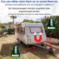 thumbnail image 4 of T Shape Magnetic Level, Small Portable Rv Level With Magnet, Pickup Truck Level, Caravan Level Ramp, Car Camping Accessories, 4 of 5