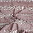 thumbnail image 3 of Mauve B Darla Pattern Poly Chemical Lace Fabric, DIY Projects by the Yard, 3 of 3