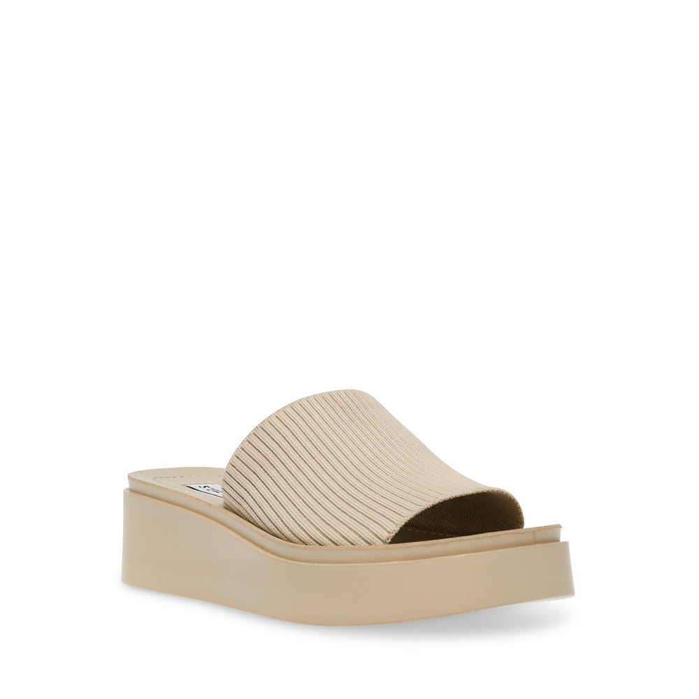 Steve Madden - Steve Madden Women's Balanced Platform Wedge Slide ...