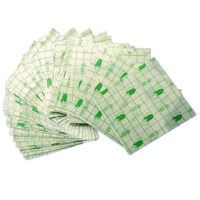 100Pcs 10x12cm Waterproof Transparent Adhesive Tapes Medical Bandage Tapes
