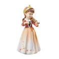 thumbnail image 1 of Estatua de niña de violín, adorno de mesa, escultura rústica y moderna, figura decorativa para chimenea, sala de estar, decoración del hogar Rojo, 1 of 8