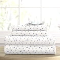 thumbnail image 2 of Simply Soft by Merit Linens 4-Piece Blue or Pink Floral Patterned Twin Bed Sheet Set, 2 of 3