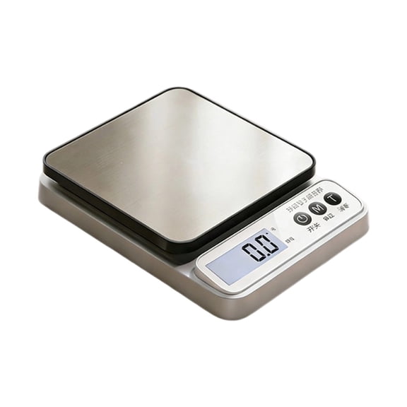 Digital Kitchen Scale 5kg/0.1g Grams Ounces Easy Tare for Home Baking, Rechargeable