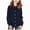 L101-Dark Blue, variant on Girls' and Toddler Long Sleeve Button Front Cardigan Teen Kids Preppy Knit Cardigan Sweater School Uniform Crewneck Sweater(L101-Black,1-2 Y)