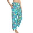 thumbnail image 2 of Xecao Donut Women's Straight Lounge Pajama Pants: The Epitome of Relaxed Sleepwear, 2 of 9