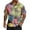 Yellow_003, variant on Domuza Hawaiian Shirt for Men Casual Short Sleeves Button Collared Tshirts Summer Fashion Comfortable Beach Vacation Tropical Blouses Beige M