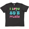 thumbnail image 3 of Inktastic I Love 80's Music Youth T-Shirt, 3 of 5