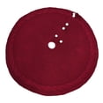 thumbnail image 1 of de árbol de Navidad Delantal de Navidad Adorno Alfombra de piso Árbol de Navidad Decoraciones navideñas Rojo Yuyangstore falda de árbol, 1 of 8