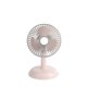 thumbnail image 2 of Wosthever Ventilador de escritorio recargable y ahorrador de energía, ventilador portátil recargable, ventilador Personal, ventilador Electrodomésticos rosa, 2 of 6