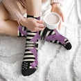 thumbnail image 7 of Athletic Socks Lupus Cancer Awareness Flag Sport Running Calf Socks Crew Socks for Men Women, 7 of 7