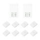 thumbnail image 1 of 20 Pcs 3 Pin 8mm Conectores de Tiras LED Sin Soldadura Terminales Expandibles para Tiras LED RGB, 1 of 5
