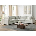 thumbnail image 3 of Comfort Pointe Casella Modular 5-Piece Sectional in Ivory Performance Fabric, 3 of 12