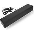 thumbnail image 1 of PC Soundbar, Portable USB Wired Stereo Speaker 3.5mm Input Music Player Lossless B Surround Sound Box for Desktop, 1 of 5