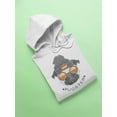 thumbnail image 3 of Pugster Hoodie Women -Image by Shutterstock, Female x-Large, 3 of 4