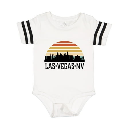 

Inktastic Las Vegas Nevada Skyline Retro Gift Baby Boy or Baby Girl Bodysuit