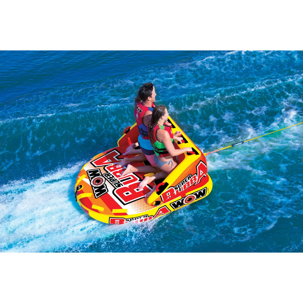 Big Bubba Hi Visbility Towable Deck Seat Front and Back Tow Points WoW World of Watersports 