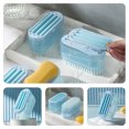 thumbnail image 3 of unbranded Foaming Soap Container with Brush for Dishes Shoes and Laundry in Sky Blue Plastic, 3 of 8