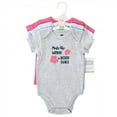 thumbnail image 2 of Hudson Baby Infant Girl Cotton Bodysuits, Be Kind Girl, 3-6 Months, 2 of 2