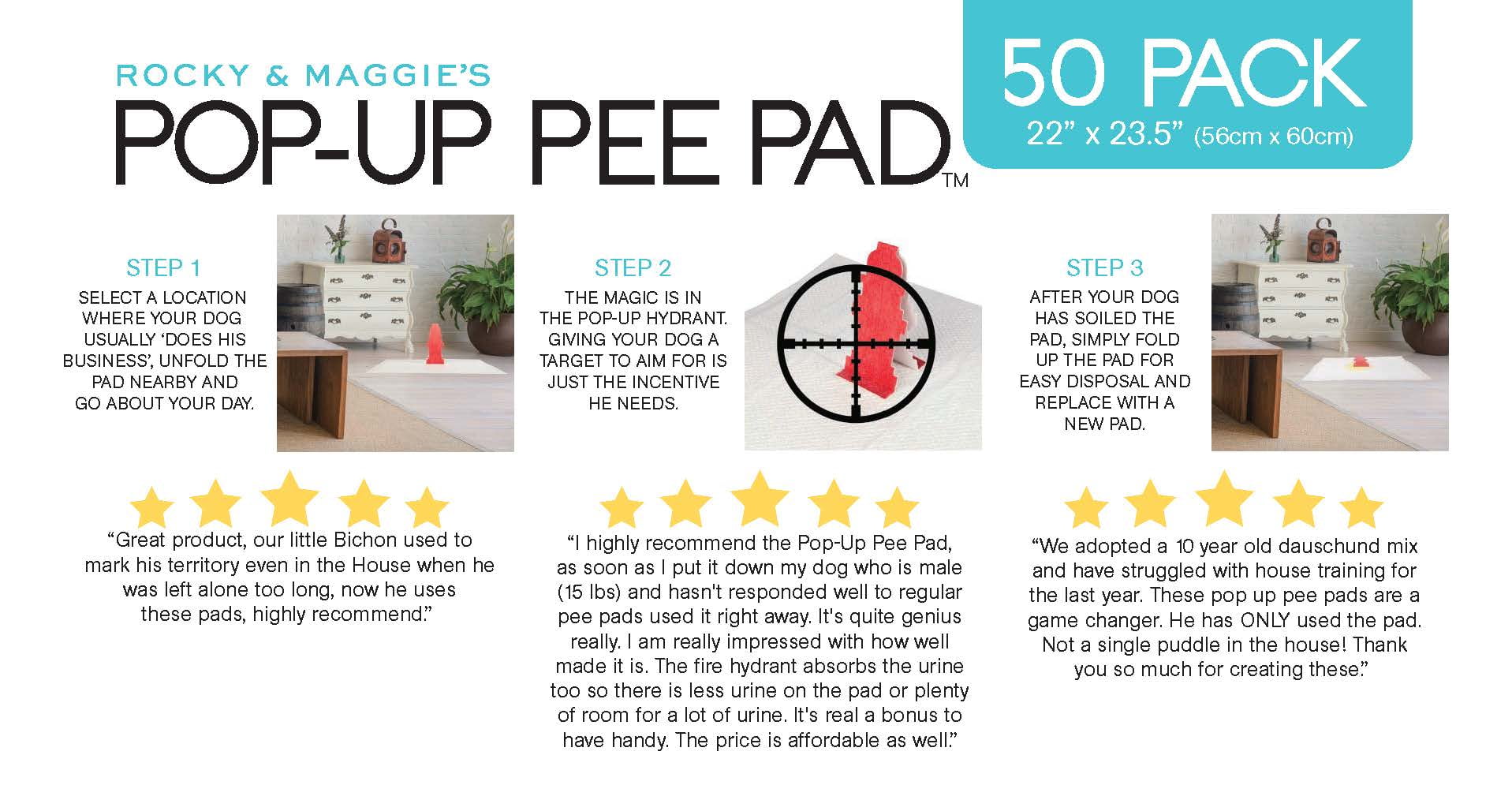 pop up pee pads for dogs