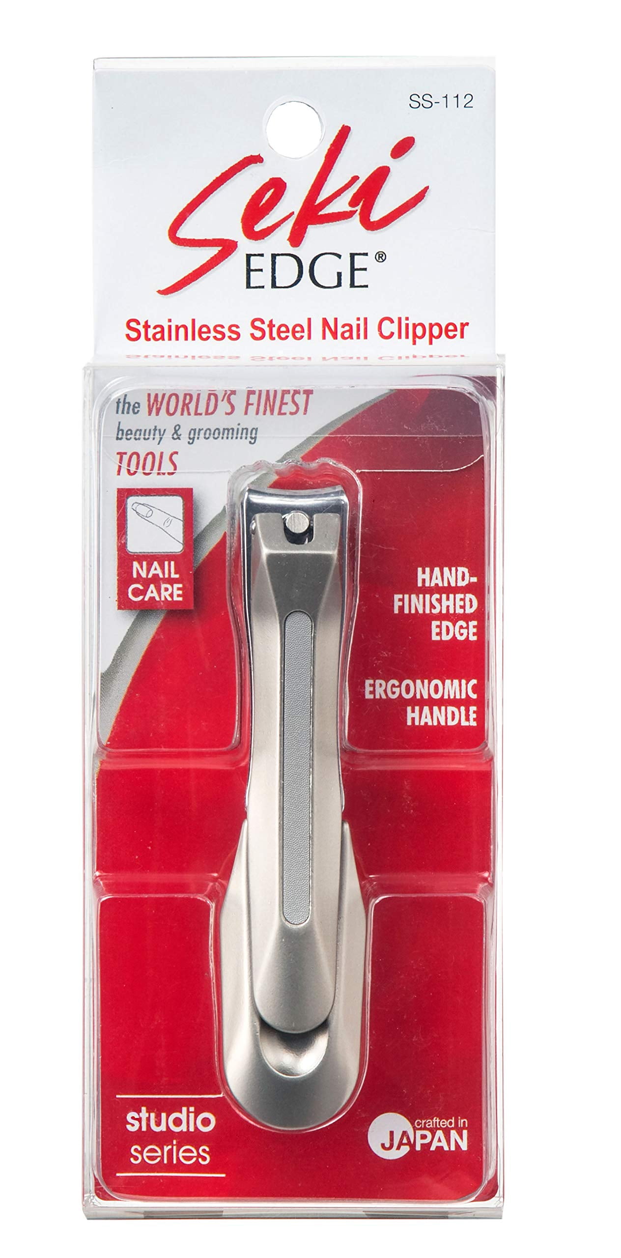 Seki Edge SS-112 Nail Clipper with Nail File