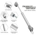 thumbnail image 3 of 2Pcs 6 Inch Gas Struts, 30N/ 6.7lb Safety Lift Support Cabinet Hinge Gas Spring Soft Open Lid Hinge for Kitchen, Shocks, Cupboard 6Inch 30N, 3 of 5